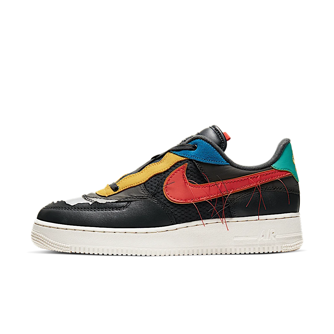 Nike Air Force 1 Low BHM (2020), Dark Smoke Grey/Track Red-Dark Smoke Grey (CT5534-001)