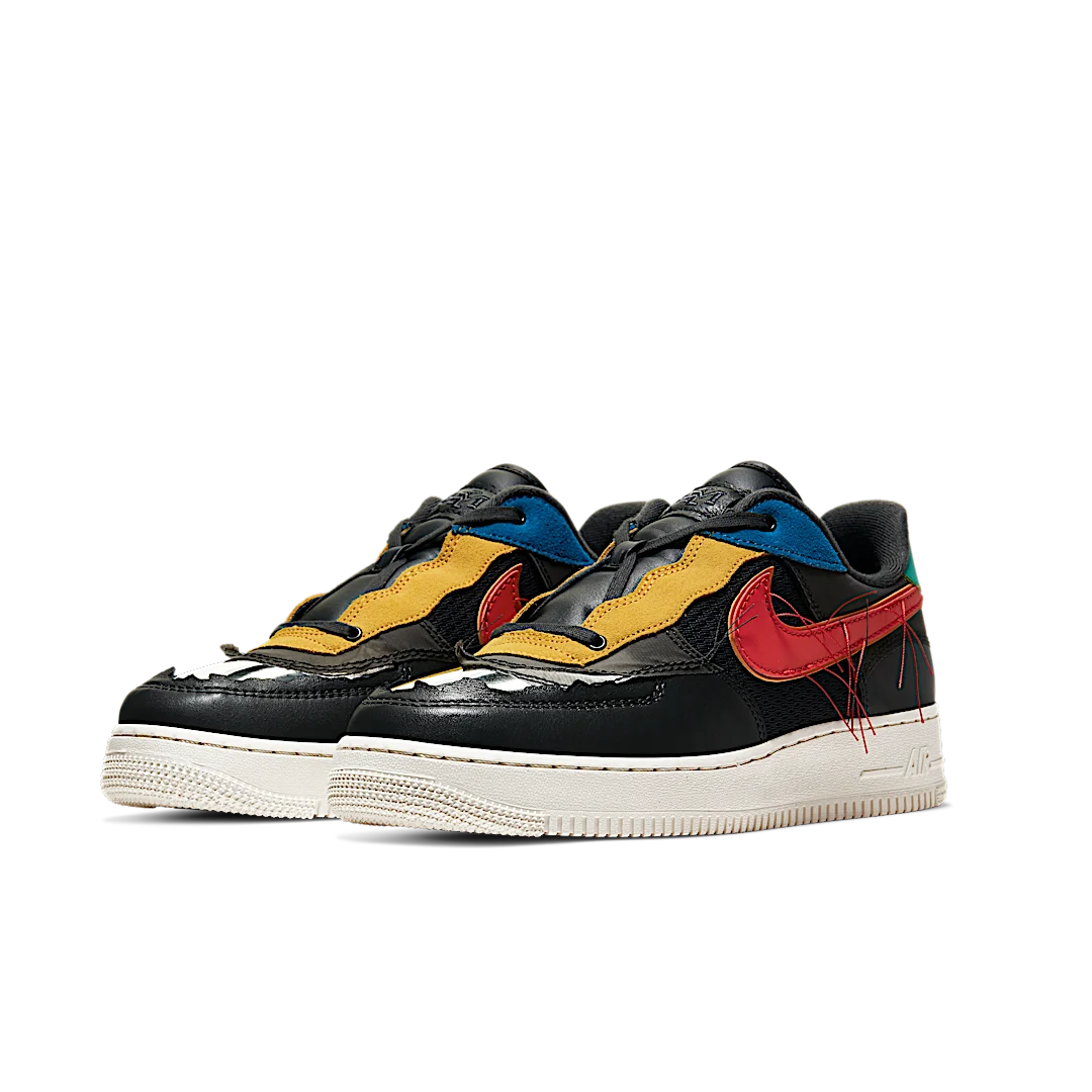 Nike Air Force 1 Low BHM (2020), Dark Smoke Grey/Track Red-Dark Smoke Grey (CT5534-001)