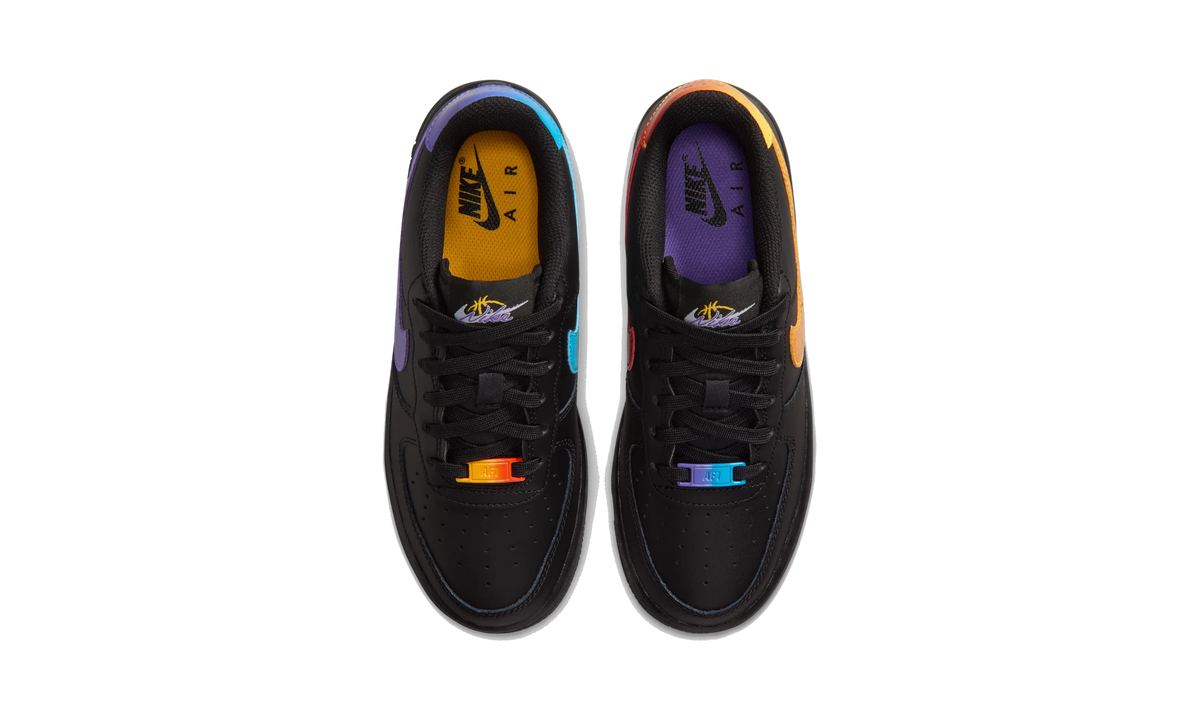 Nike Air Force 1 Low Black Multi-Color
