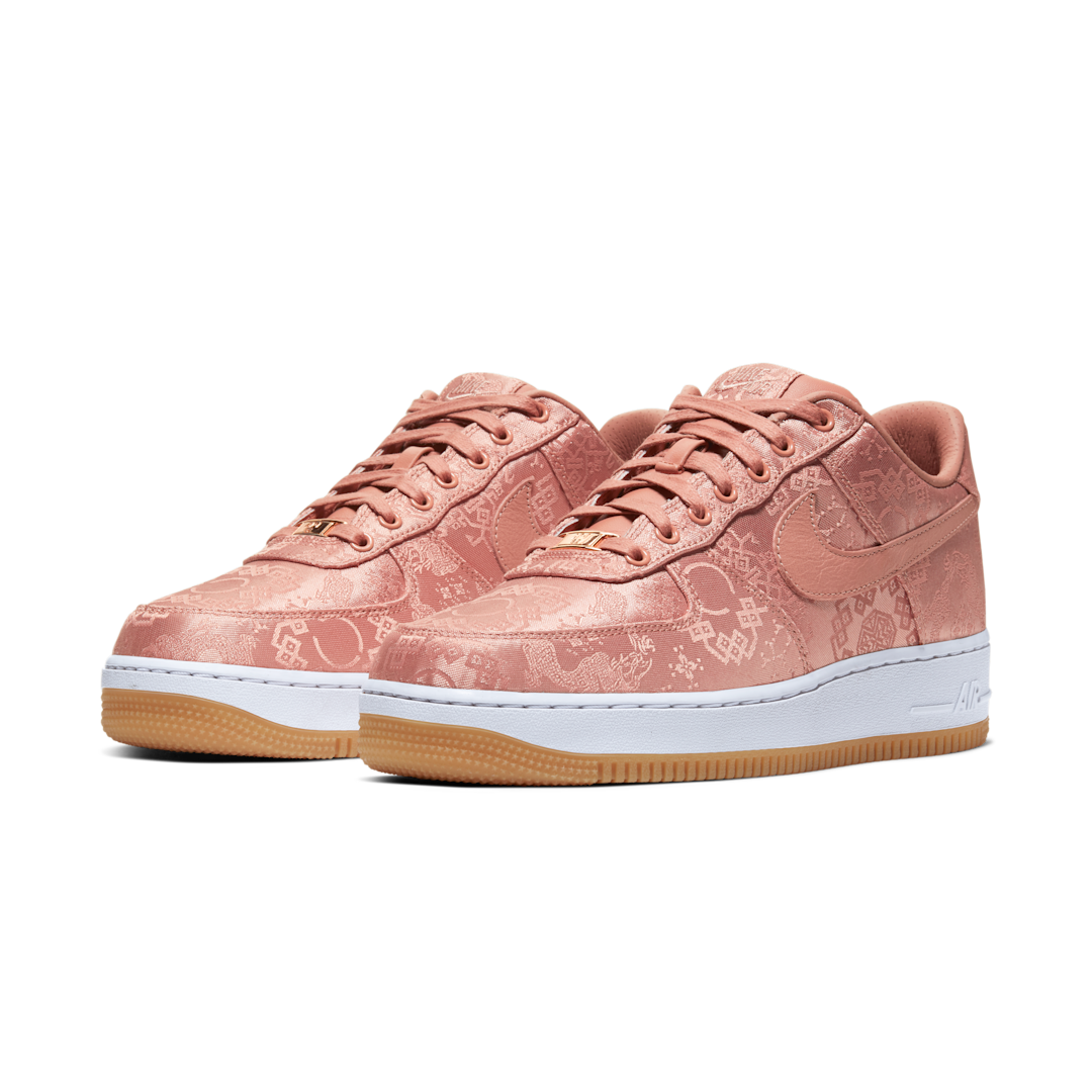 Nike Air Force 1 Low CLOT Rose Gold Silk (Regular Box)