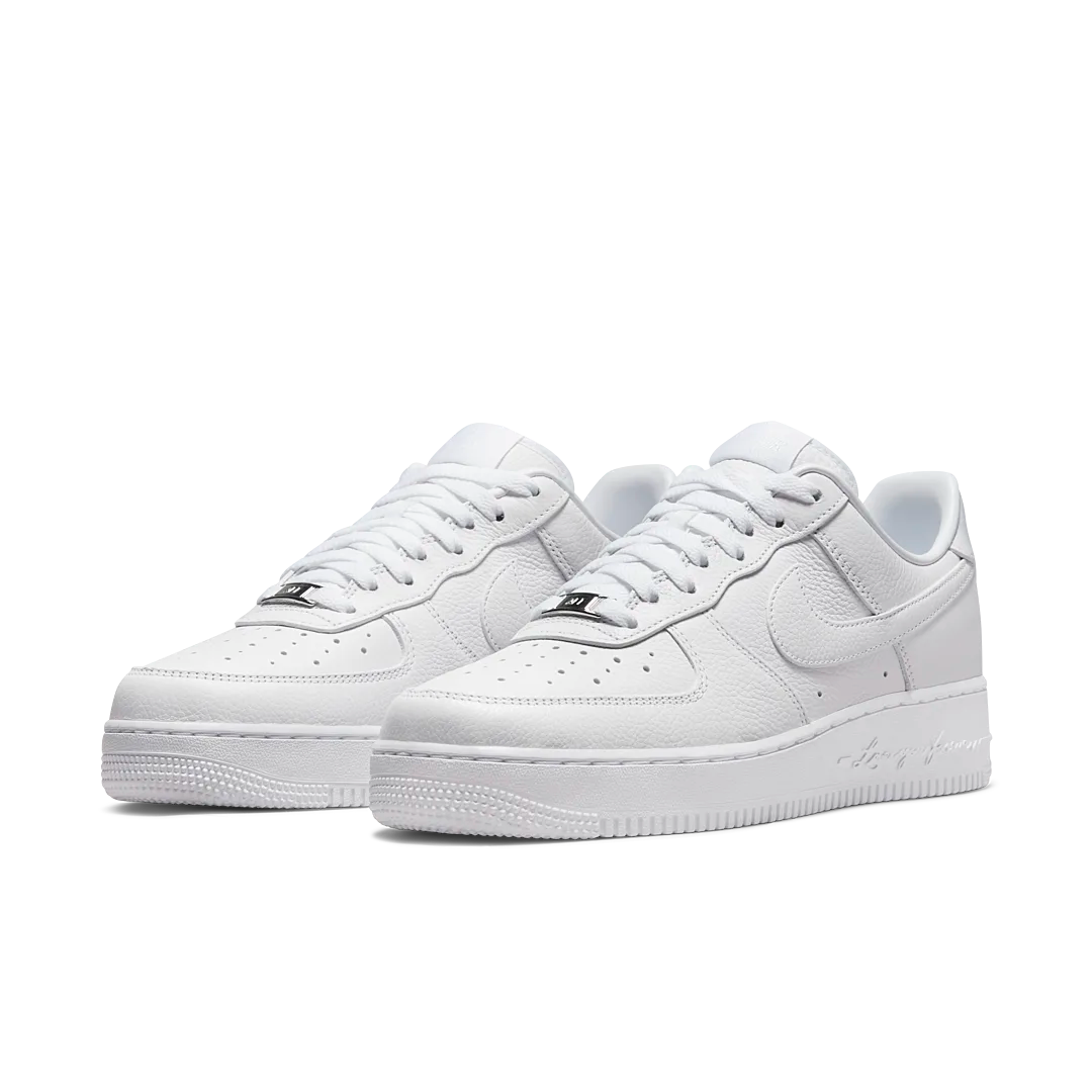 Nike Air Force 1 Low Drake NOCTA Certified Lover Boy, White/White-Cobalt Tint-White (CZ8065-100 / FV9918-100)