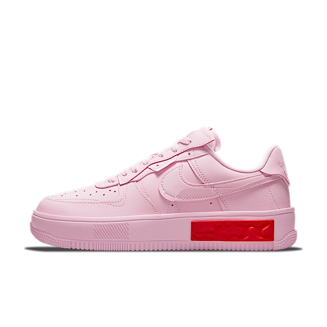 Nike Air Force 1 Low Fontanka Foam Pink, Pink Foam/Pink Foam-University Red (DA7024-600)