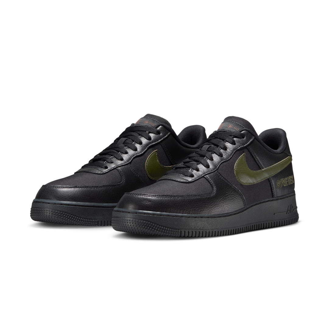 Nike Air Force 1 Low Gore-Tex Black Cargo Khaki - Sneak