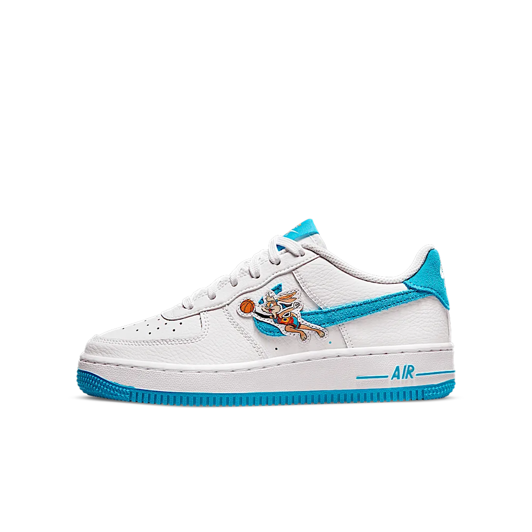 Nike Air Force 1 Low Hare Space Jam, White/Light Blue Fury-White (DM3353-100)