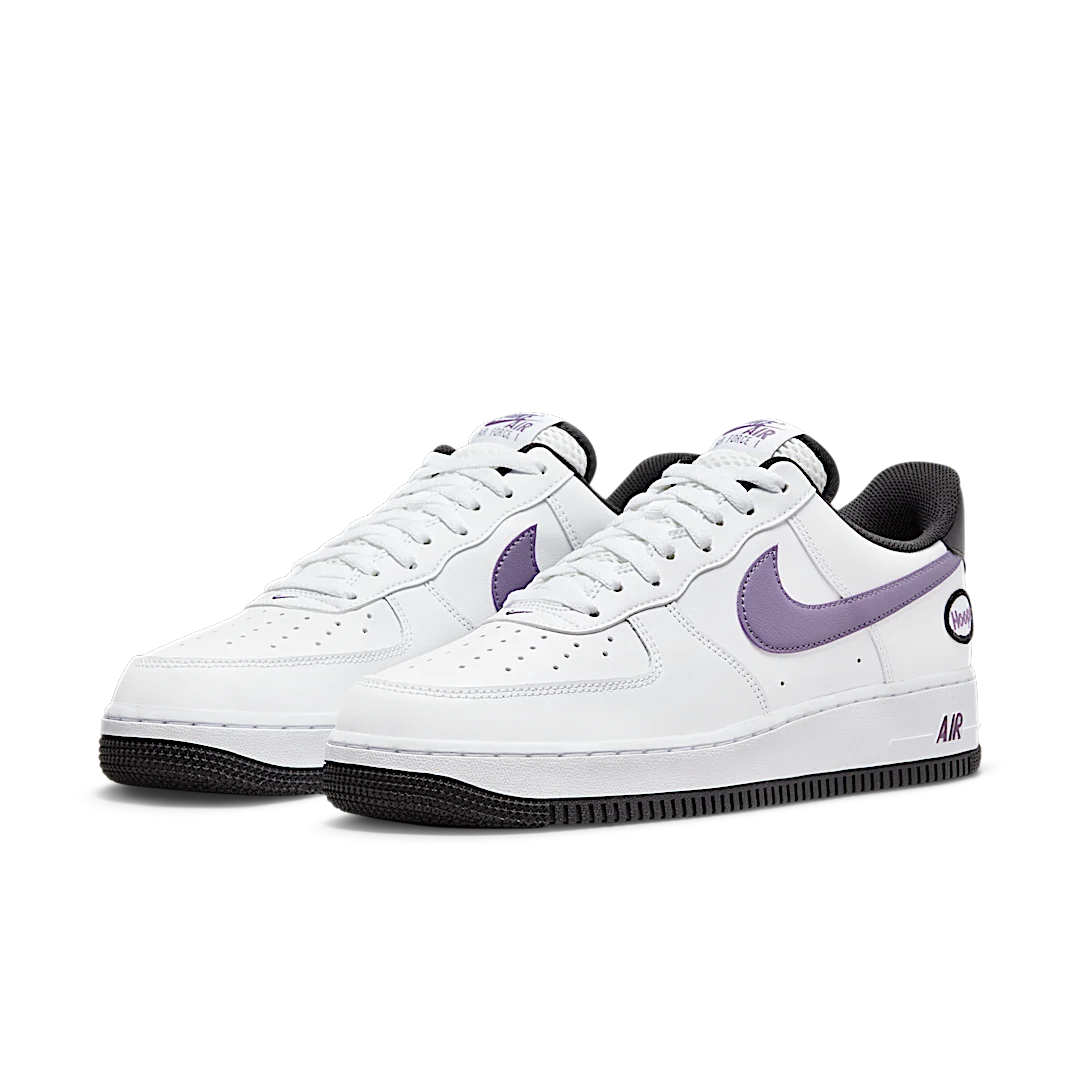 Nike Air Force 1 Low Hoops White Canyon Purple, White/Canyon Purple-Black-White (DH7440-100)