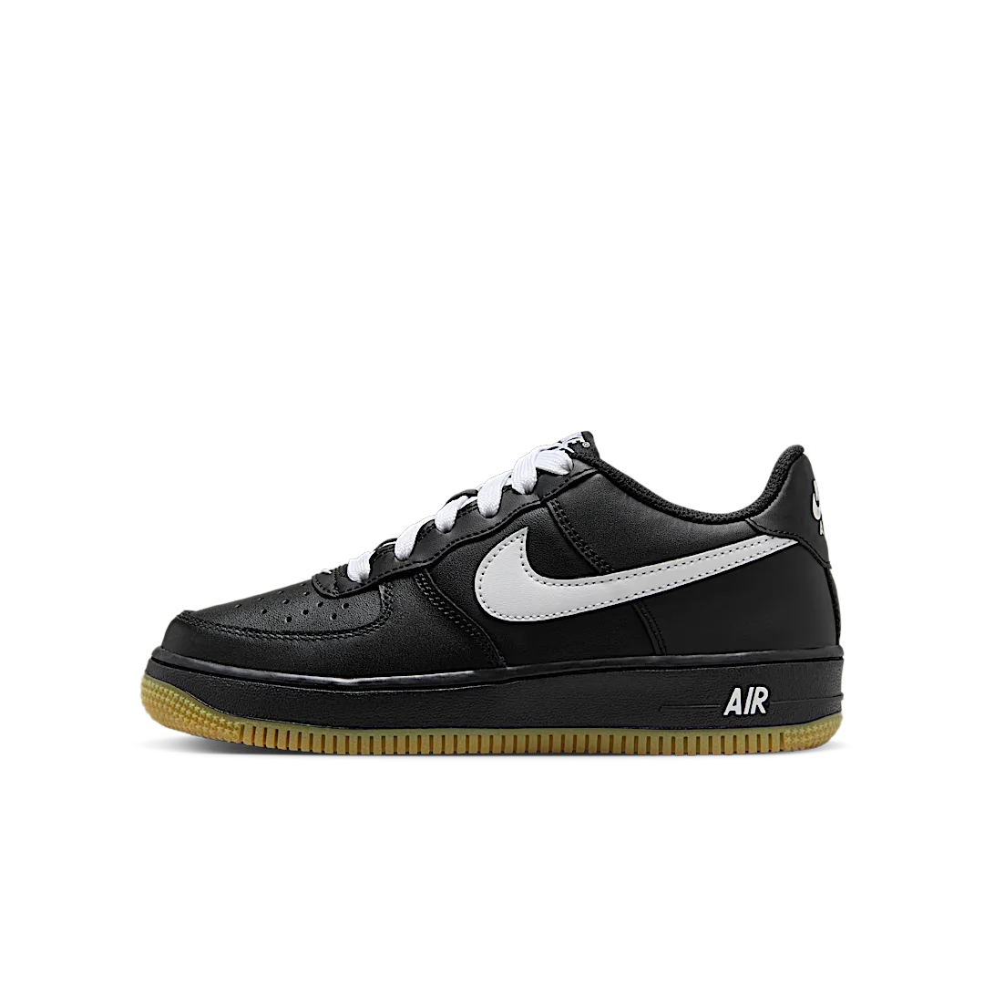 Nike Air Force 1 Low LV8 Black Gum Light Brown White, Black/Gum Light Brown/White (IB8845-001)
