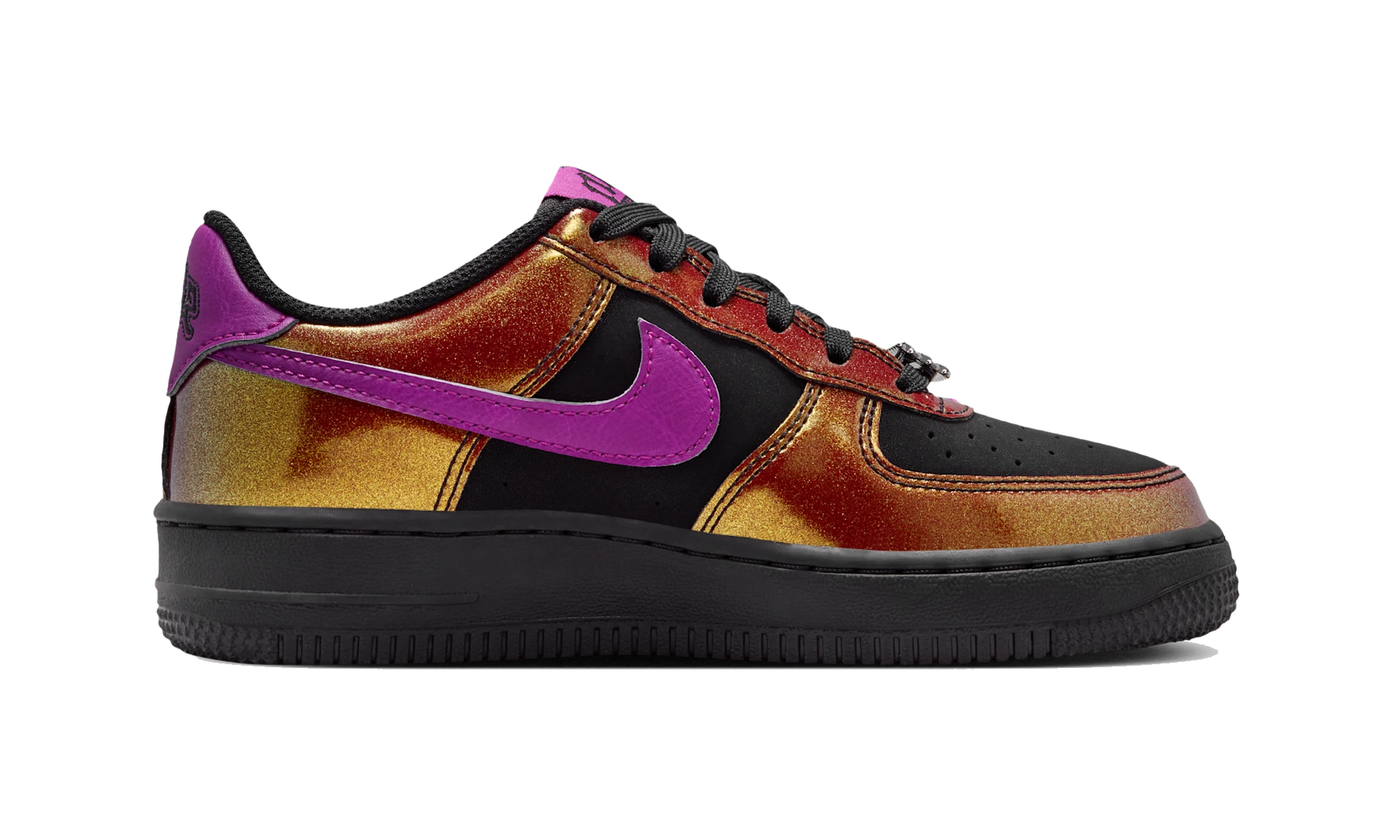 Nike Air Force 1 Low LV8 Glam Rock Black Bold Berry