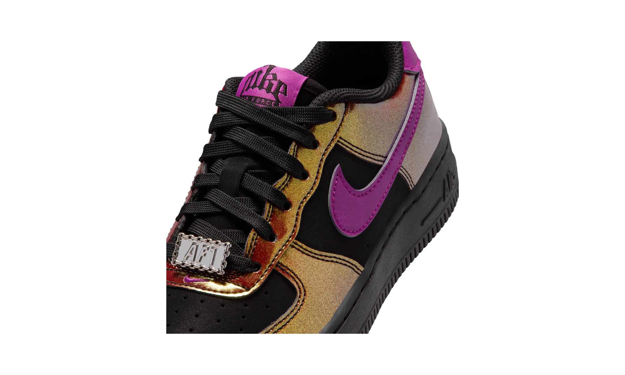 Nike Air Force 1 Low LV8 Glam Rock Black Bold Berry