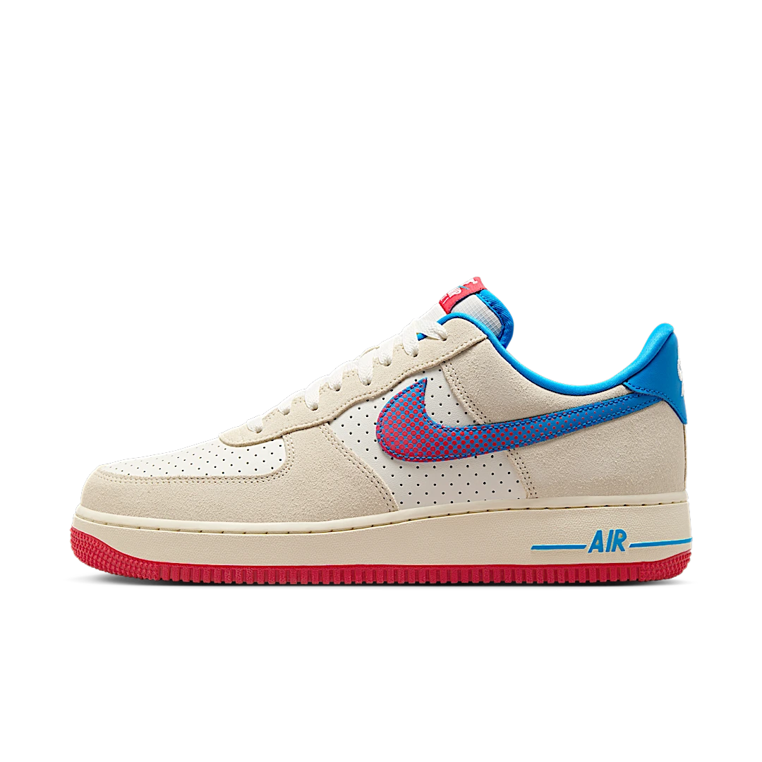Nike Air Force 1 Low Nike Inc Pop Art, Coconut Milk/Sail/Photo Blue/University Red (HQ3618-113)