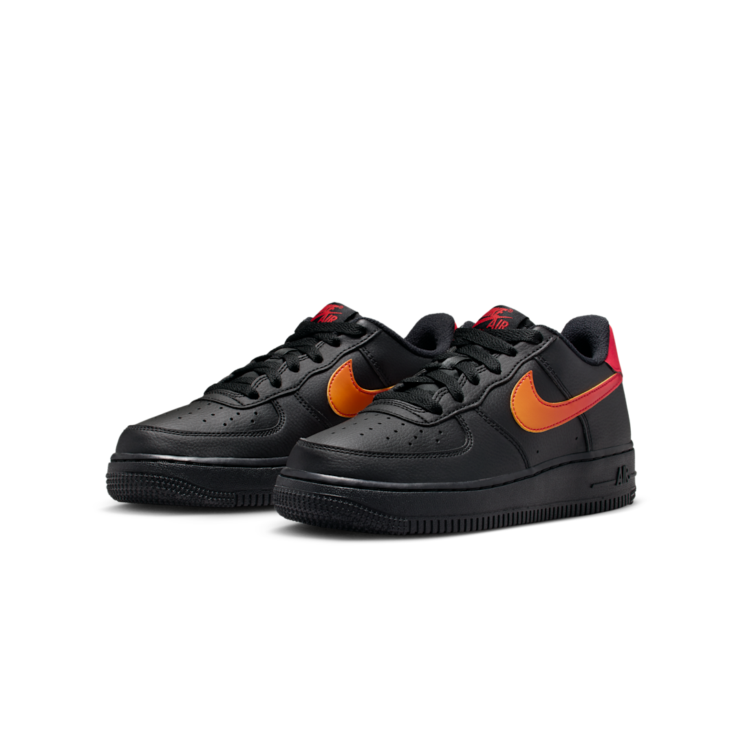 Nike Air Force 1 Low Black/Fire Red/Bright Ceramic