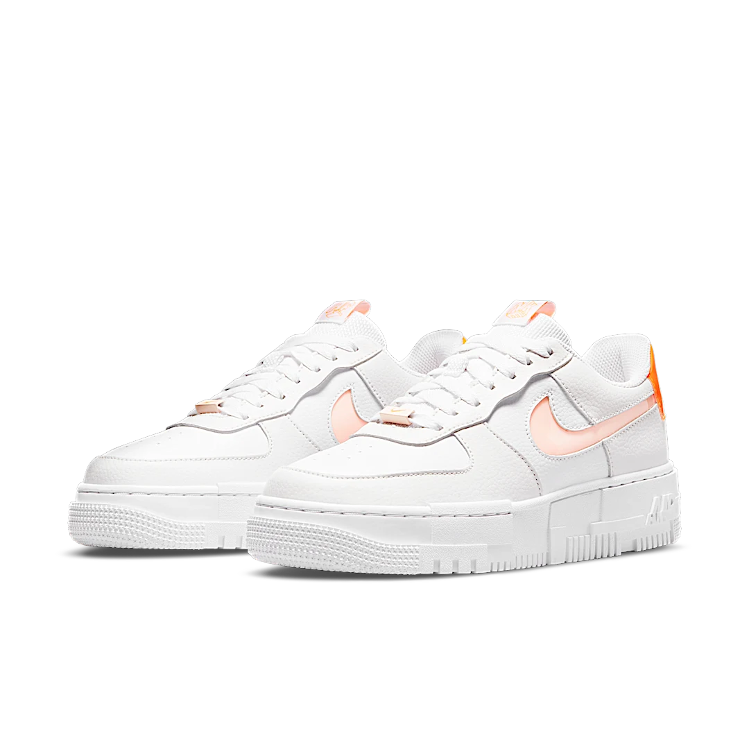 Nike Air Force 1 Low Pixel White Crimson Tint