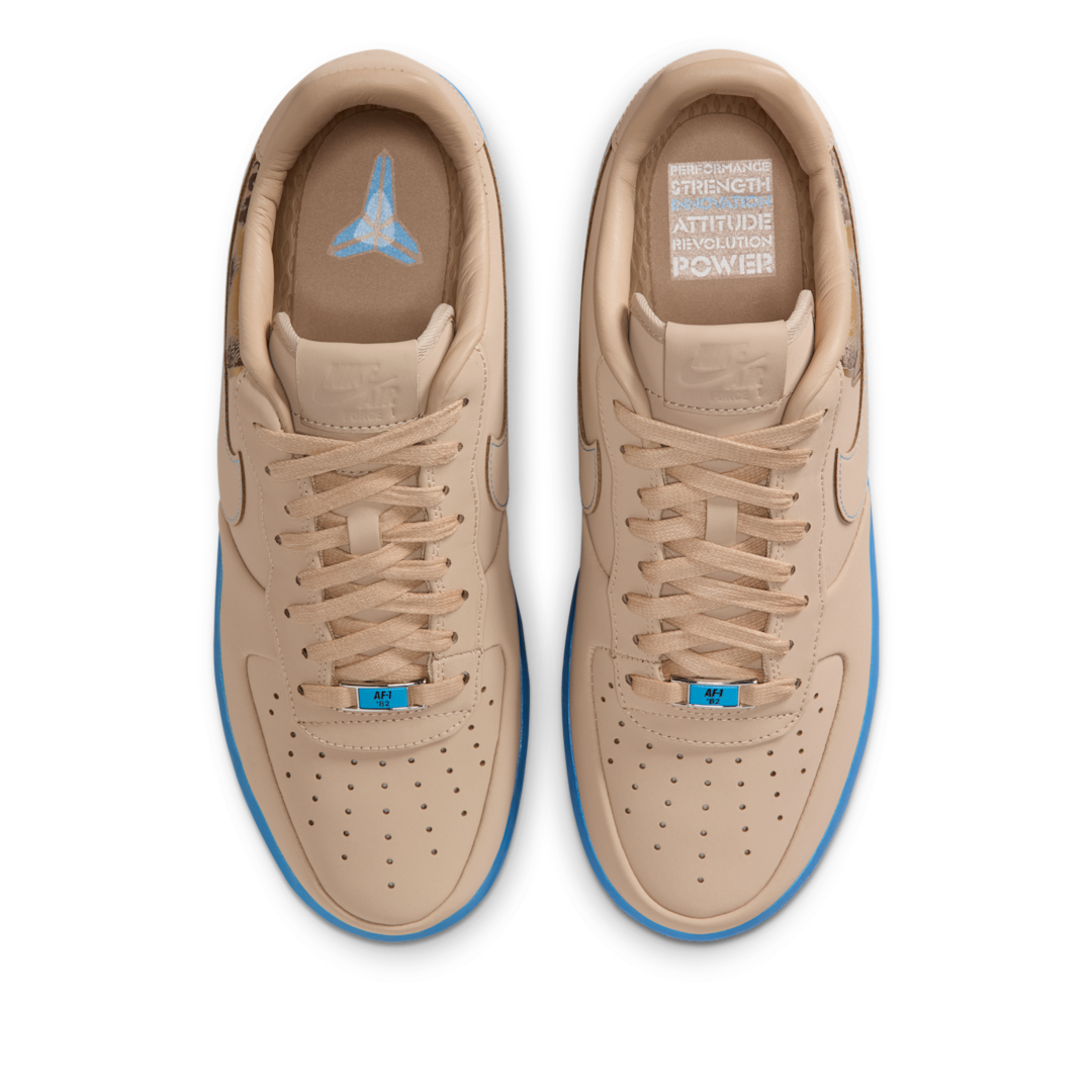 Nike Air Force 1 Low Protro Kobe Bryant Linen, Linen/Linen/University Blue (IH1018-200)