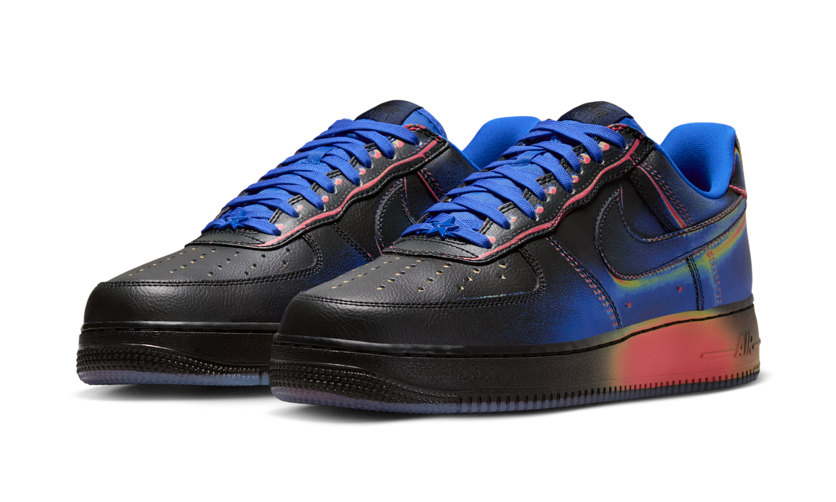 Nike Air Force 1 Low Retro Heat Map Black Racer Blue