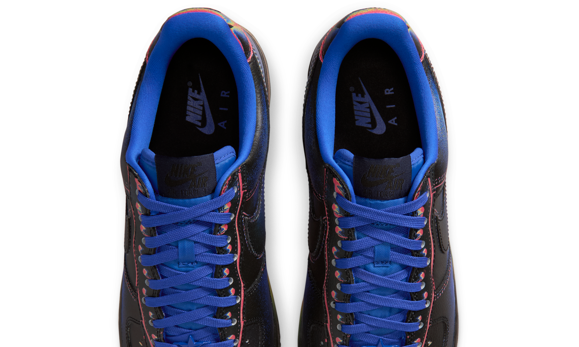 Nike Air Force 1 Low Retro Heat Map Black Racer Blue