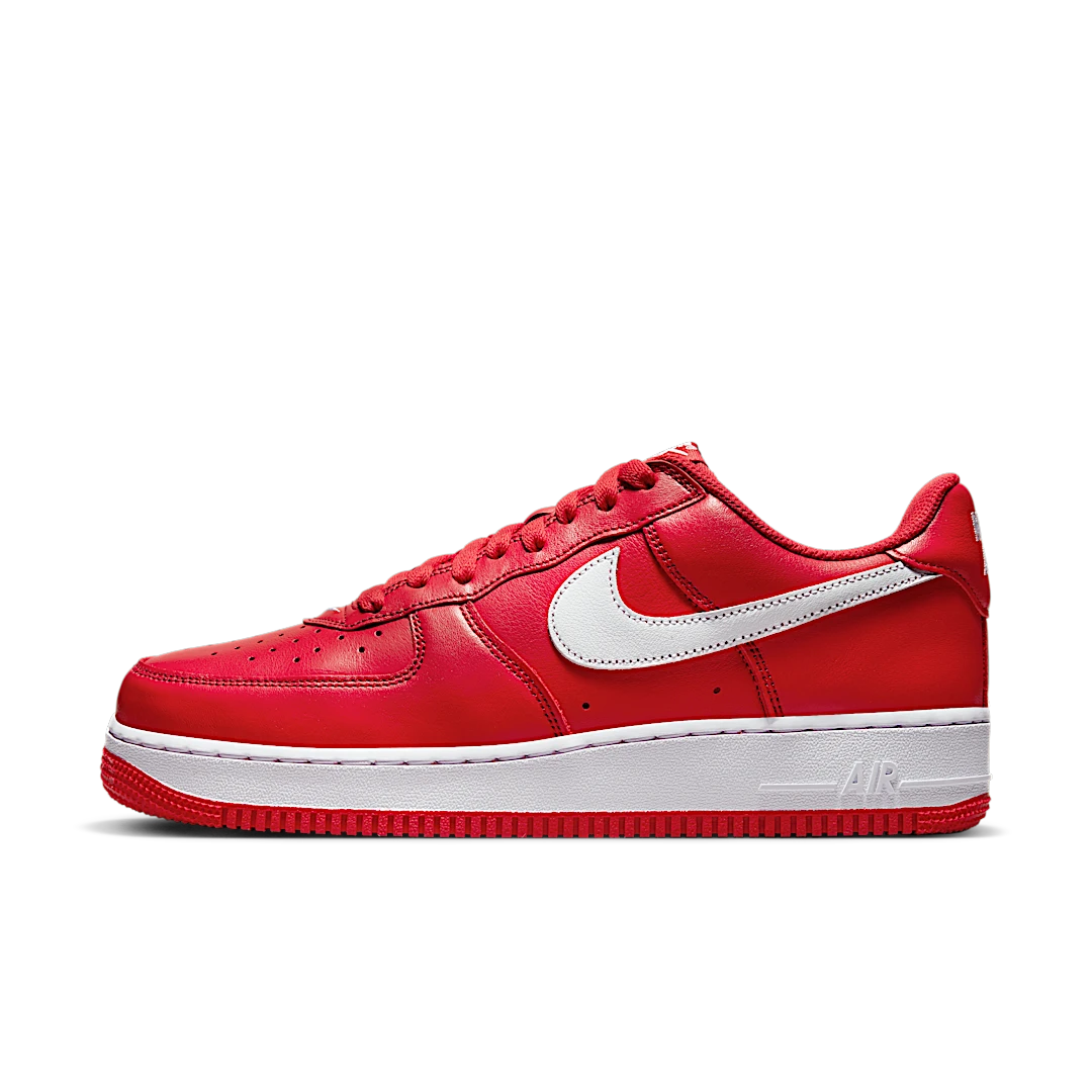 Nike Air Force 1 Low Retro QS Color of the Month University Red White, University Red/White (FD7039-600)