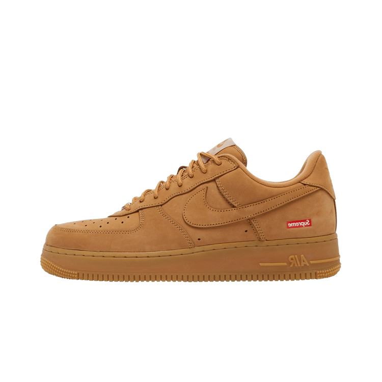 Nike Air Force 1 Low SP Supreme Wheat, Flax/Flax-Gum Light Brown (DN1555-200)