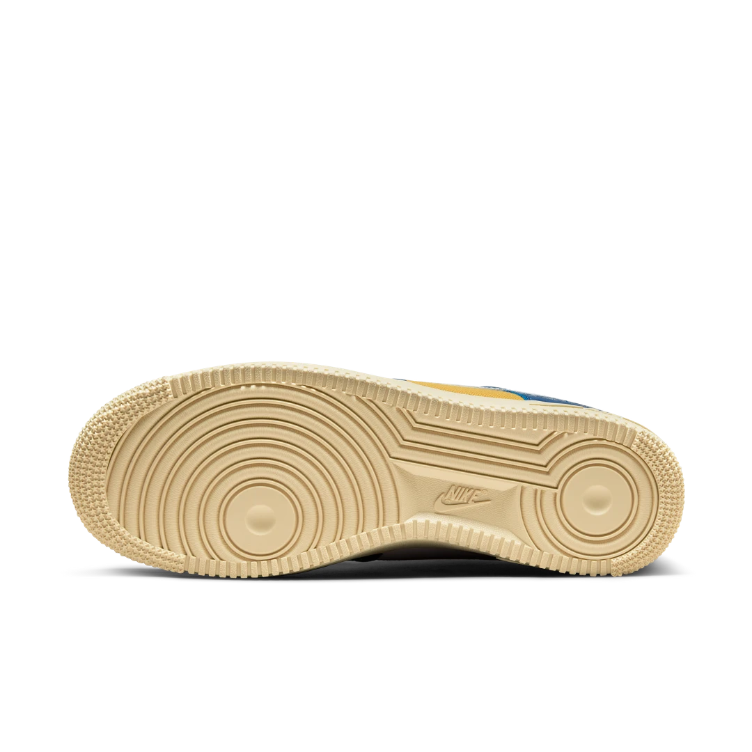 Nike Air Force 1 Low SP Undefeated 5 On It Blue Yellow Croc, Court Blue/White-Goldtone (DM8462-400)