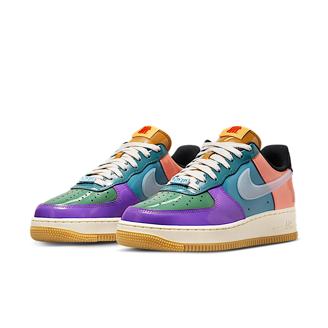 Nike Air Force 1 Low SP Undefeated Multi-Patent Wild Berry, Celestine Blue/Sail/Gum-Multi-Color (DV5255-500)