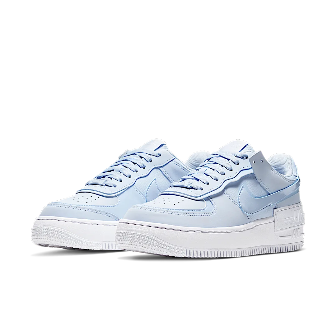 Nike Air Force 1 Low Shadow Hydrogen Blue, Hydrogen Blue/White-Hydrogen Blue (CV3020-400)