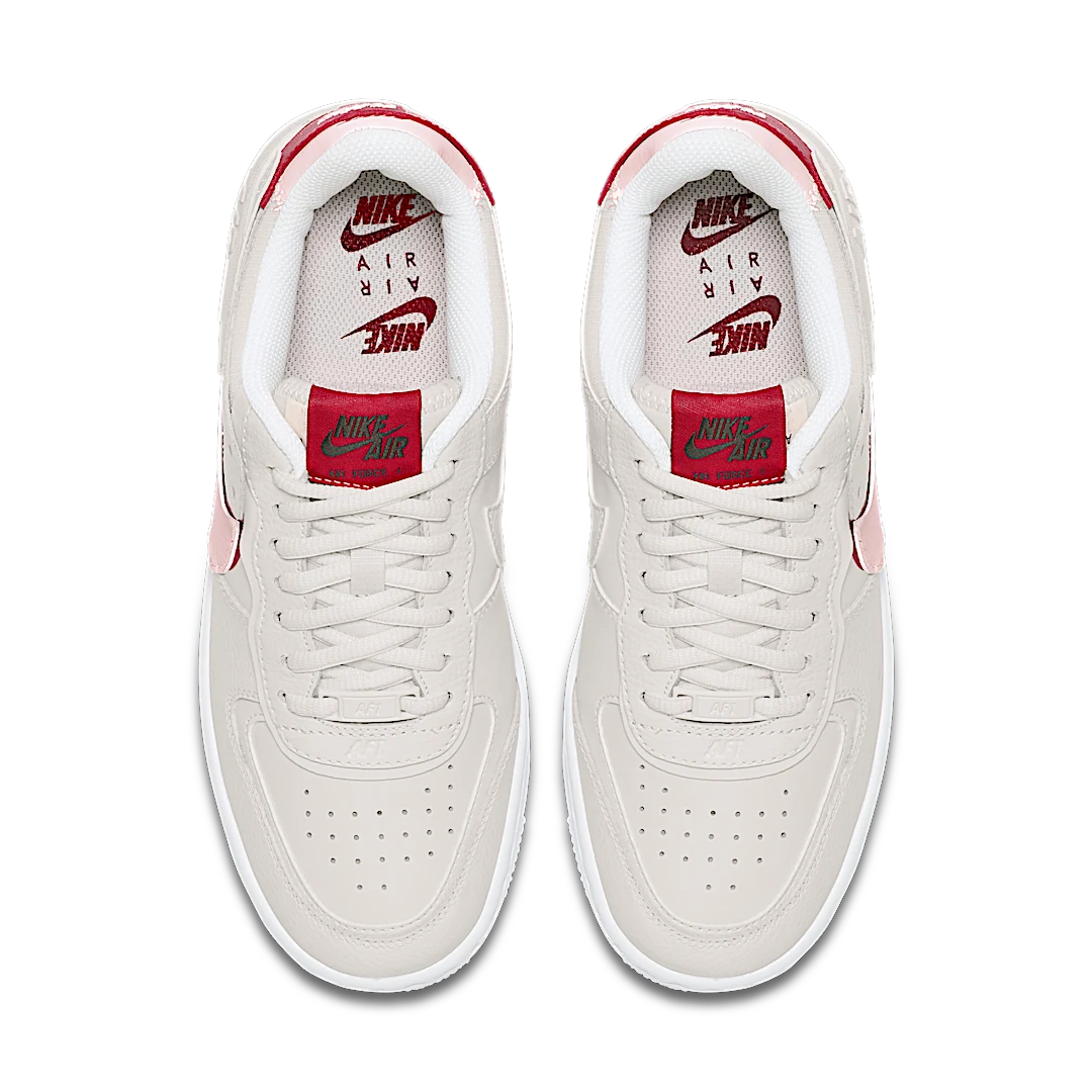 Nike Air Force 1 Low Shadow Phantom, Phantom/Echo Pink-Gym Red (CI0919-003)