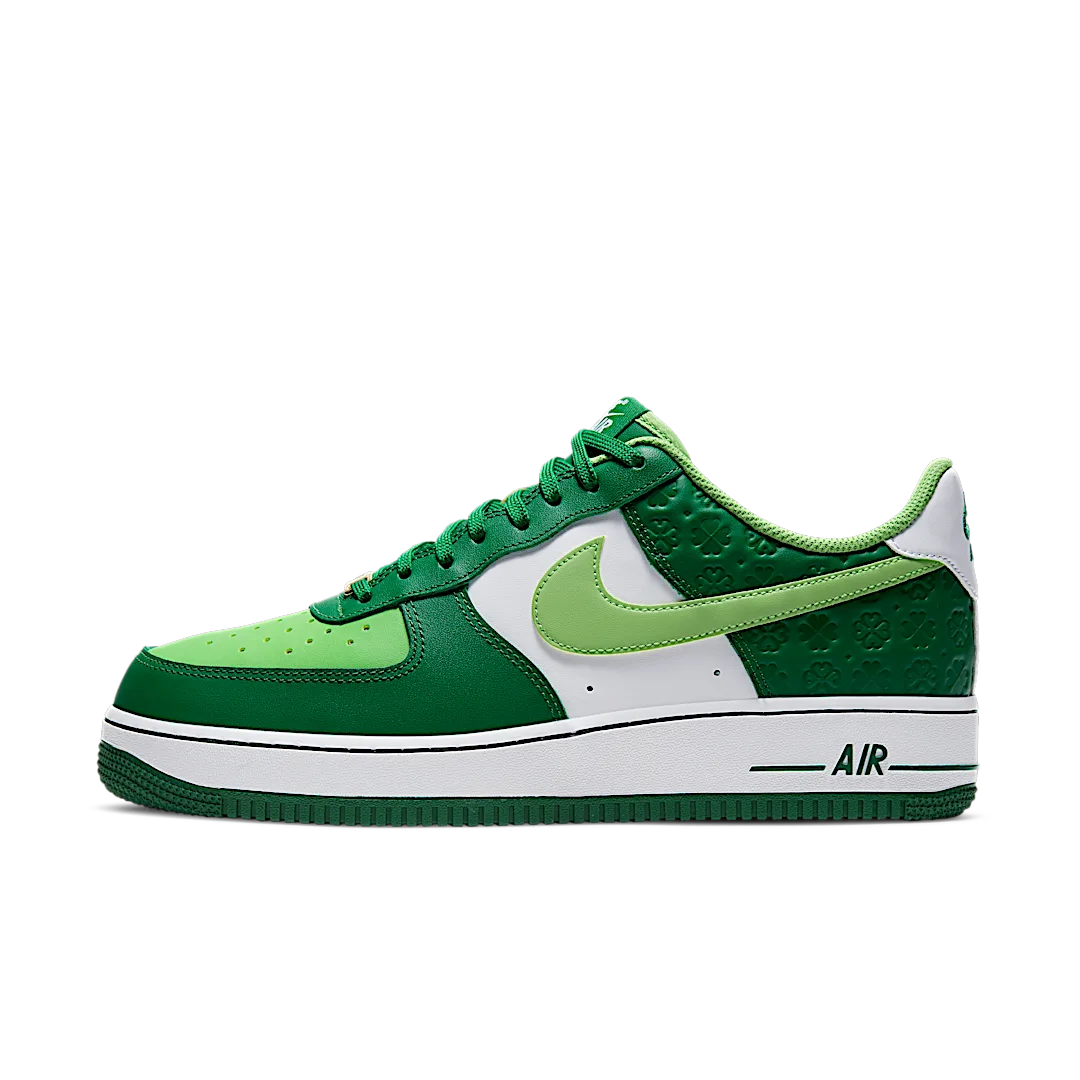 Nike Air Force 1 Low Shamrock St Patrick's Day (2021), White/Green (DD8458-300)