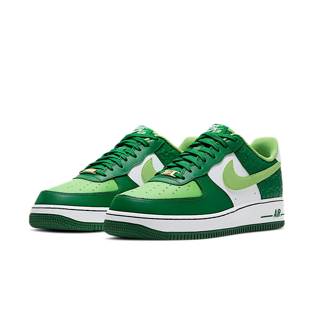 Nike Air Force 1 Low Shamrock St Patrick's Day (2021), White/Green (DD8458-300)