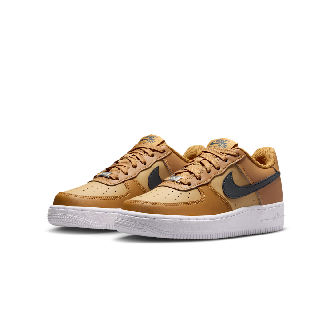 Nike Air Force 1 Low Wheat Club Gold White Anthracite