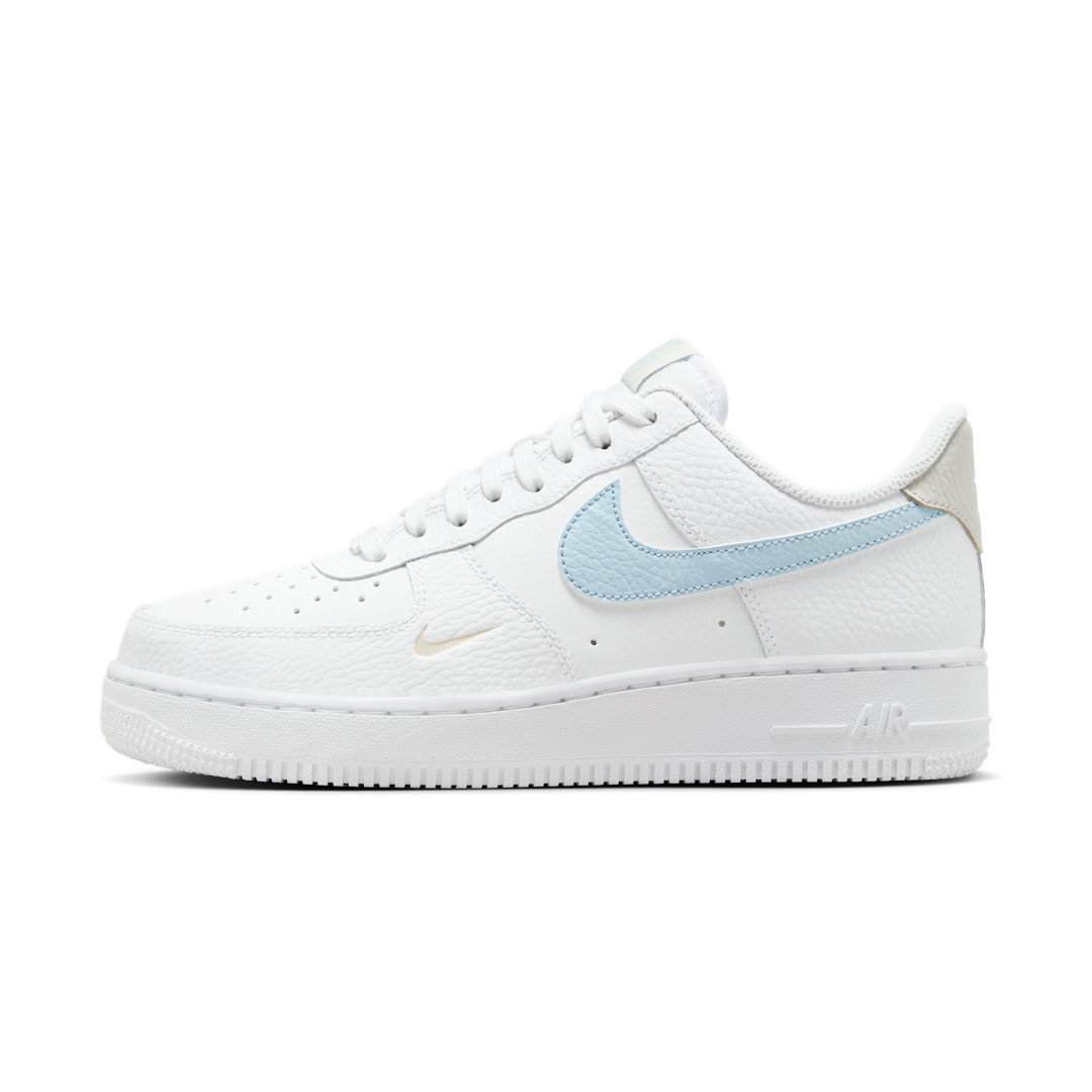 Nike Air Force 1 Low White Light Armory Blue Mini Swoosh