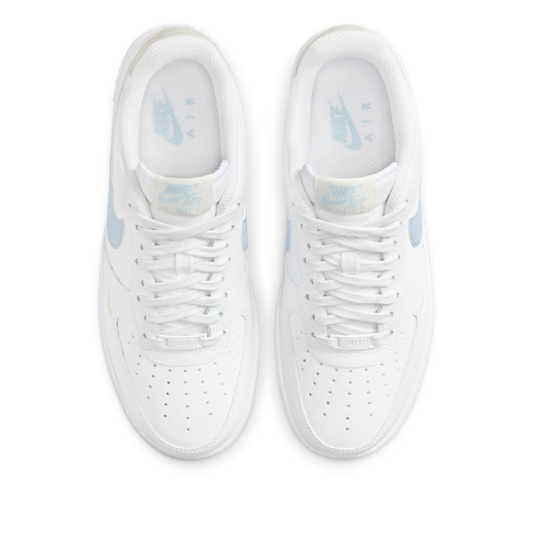 Nike Air Force 1 Low White Light Armory Blue Mini Swoosh
