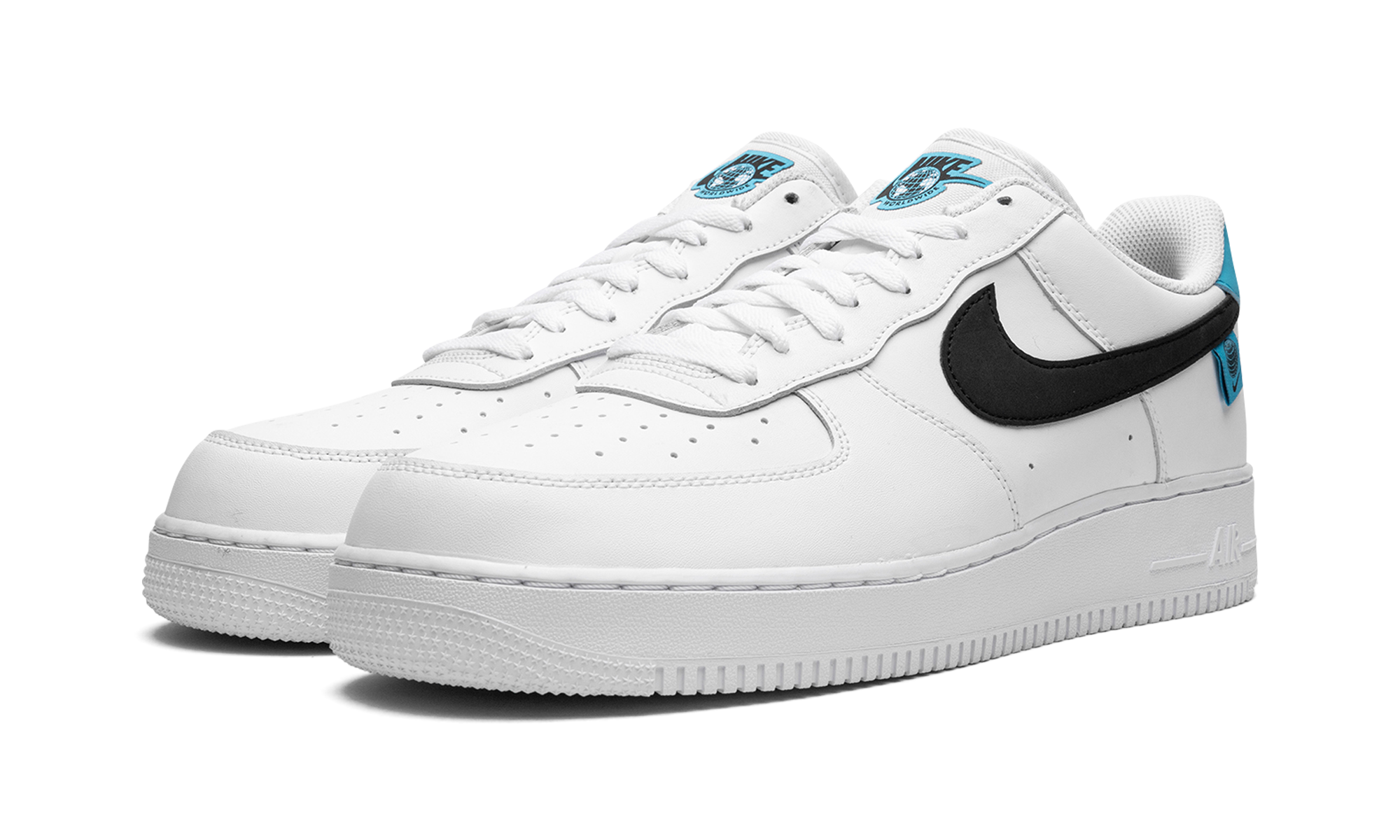Nike Air Force 1 Low Worldwide White Blue Fury Black