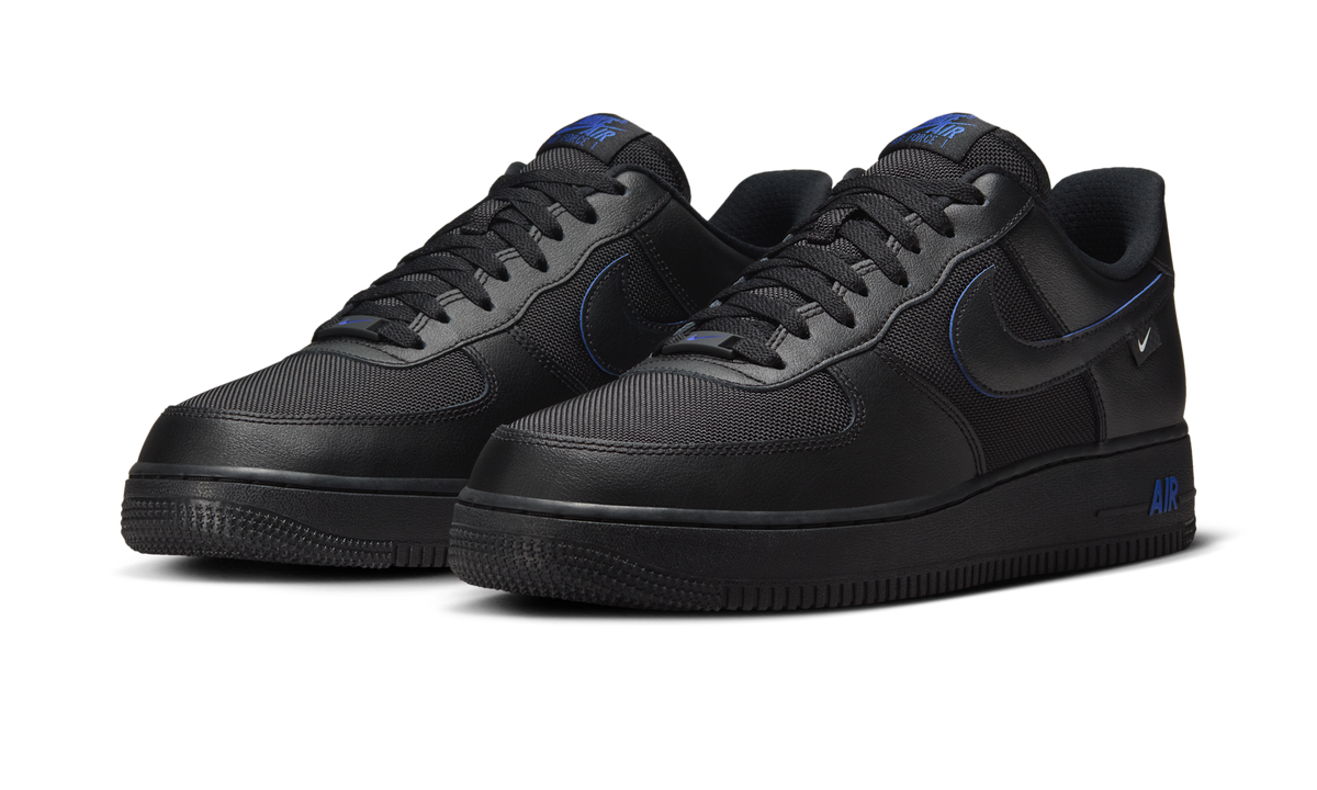 Nike Air Force 1 Low '07 Black Astronomy Blue