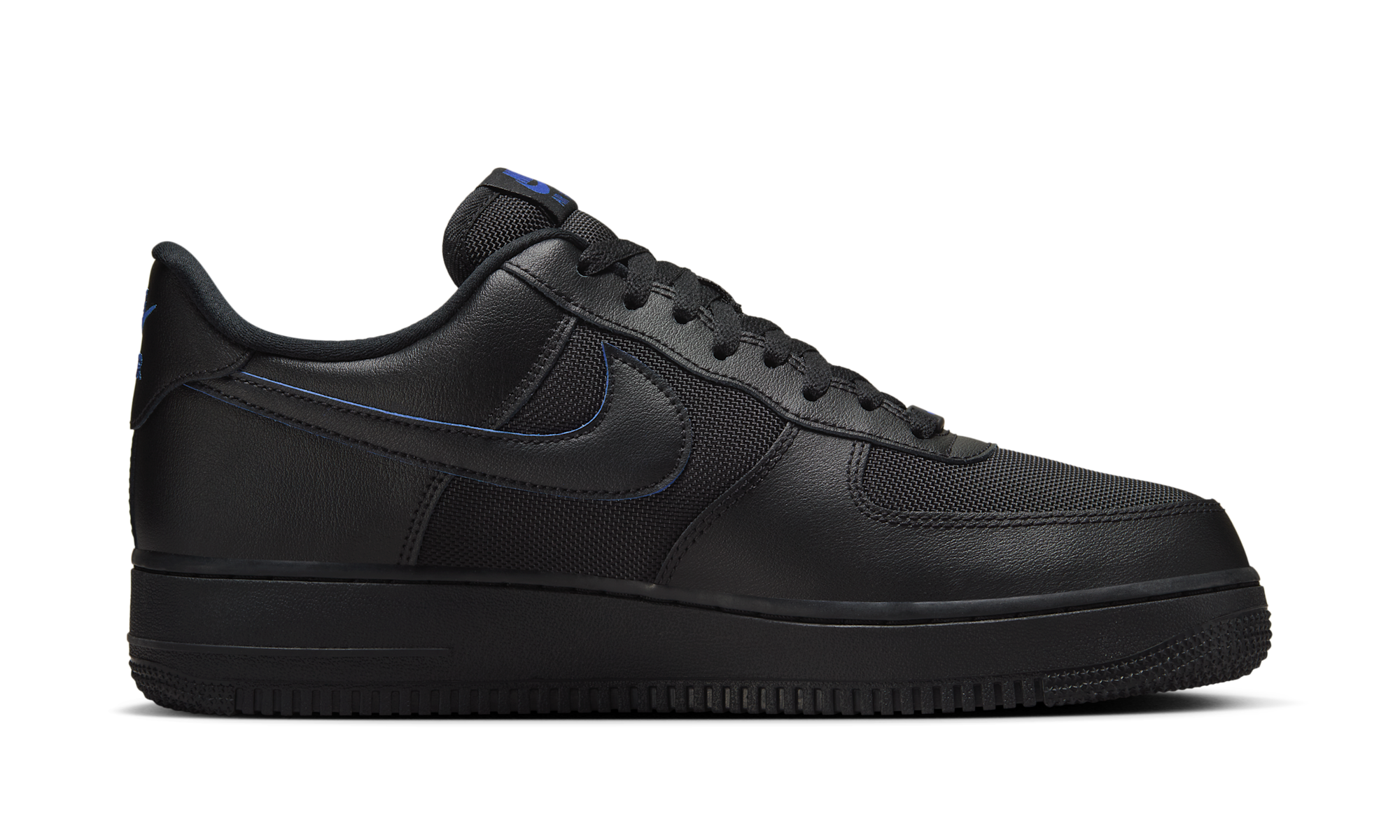 Nike Air Force 1 Low '07 Black Astronomy Blue