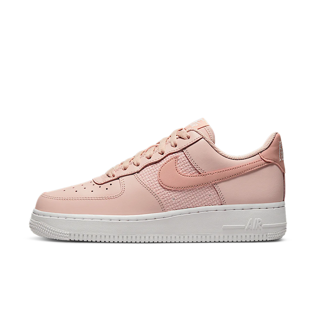 Nike Air Force 1 Low '07 ESS Cross Stitch Pink Oxford, Pink Oxford/Summit White/Rose Whisper (DJ9945-600)