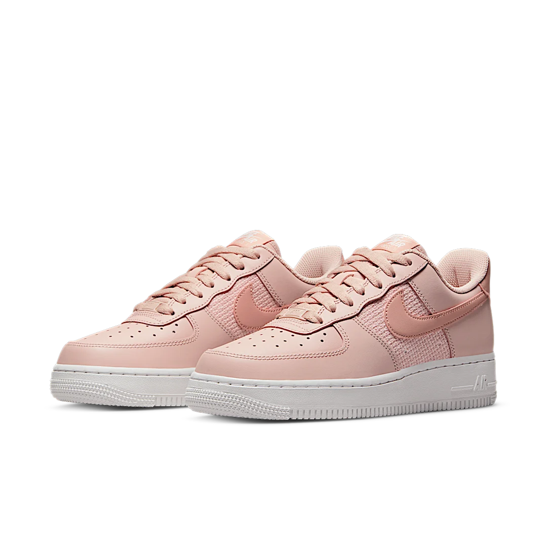 Nike Air Force 1 Low '07 ESS Cross Stitch Pink Oxford, Pink Oxford/Summit White/Rose Whisper (DJ9945-600)