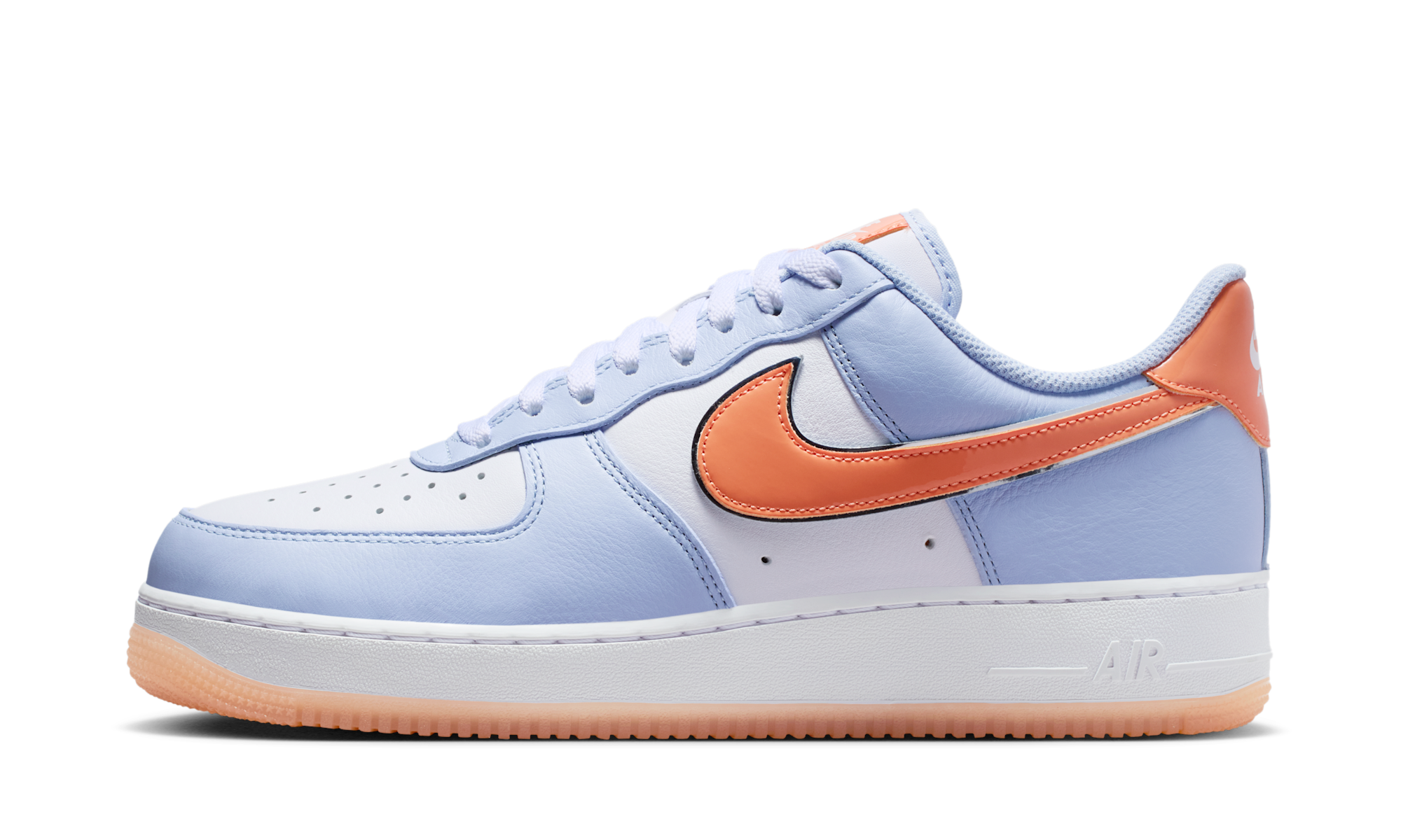 Nike Air Force 1 Low '07 Hydrogen Blue Orange Frost