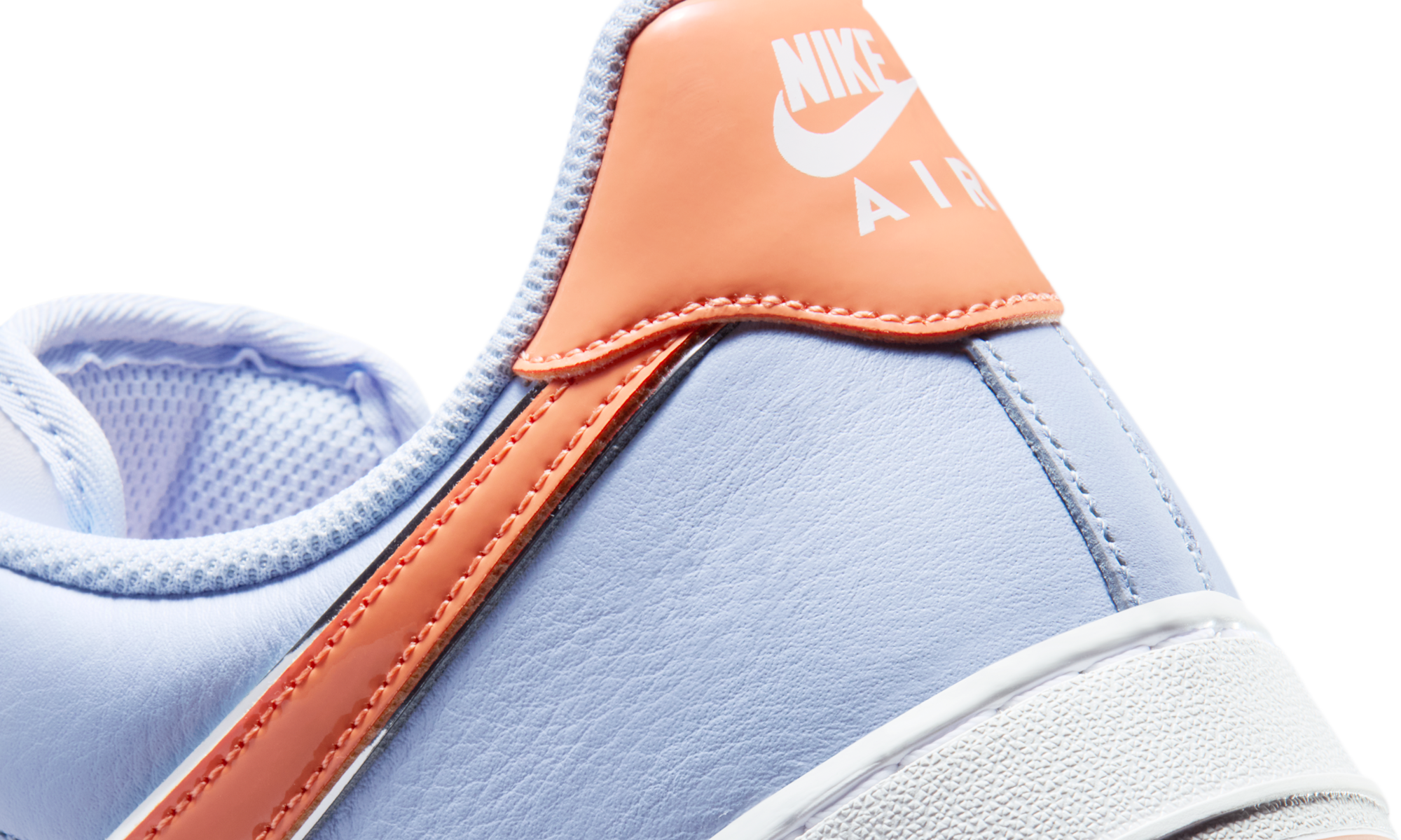 Nike Air Force 1 Low '07 Hydrogen Blue Orange Frost