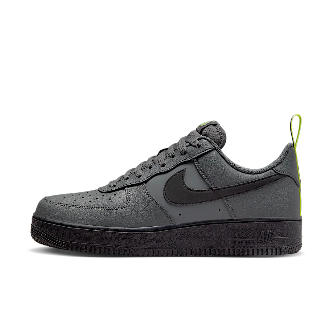 Nike Air Force 1 Low '07 Iron Grey Volt Black, Iron Grey/Volt/Black (DZ4510-001)
