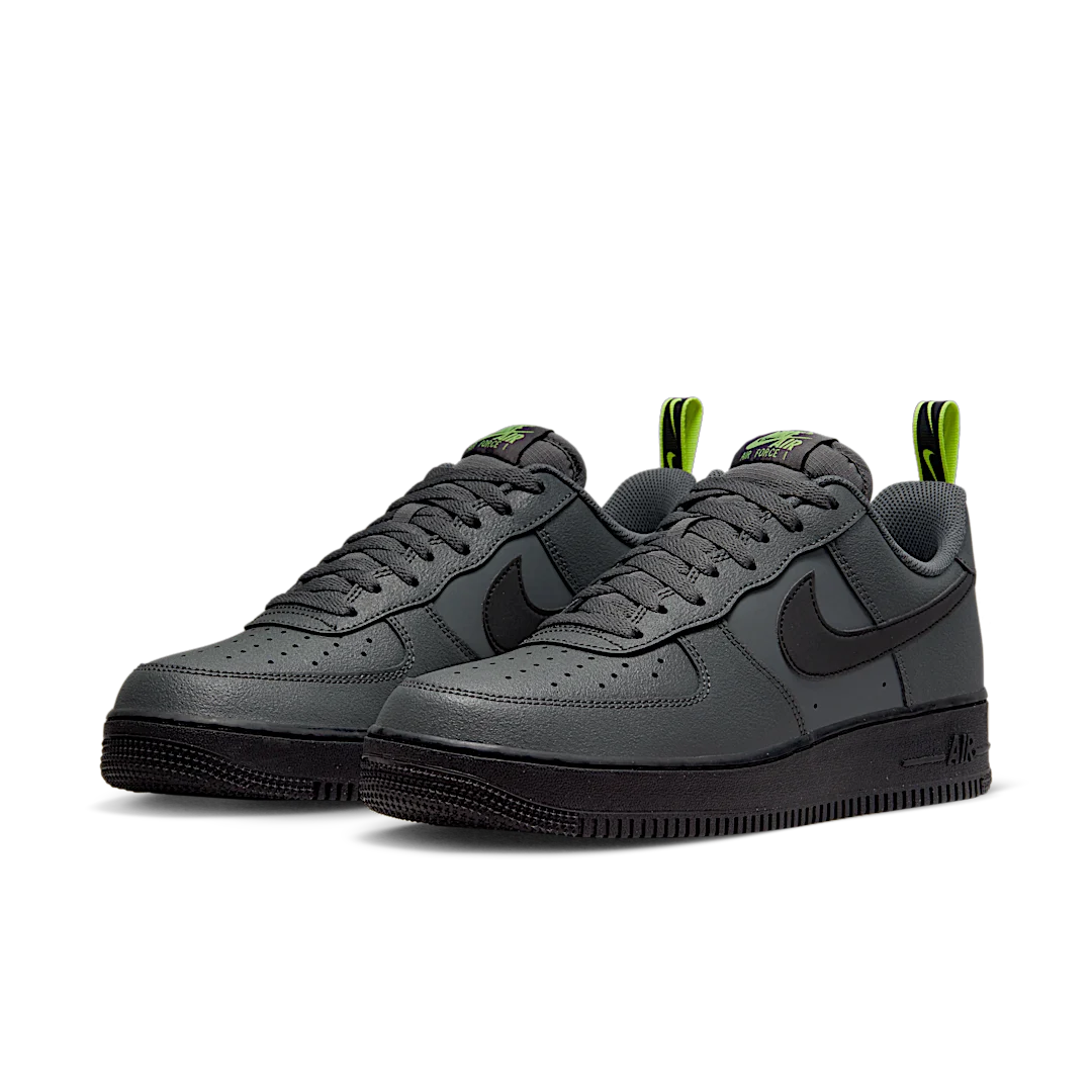 Nike Air Force 1 Low '07 Iron Grey Volt Black, Iron Grey/Volt/Black (DZ4510-001)