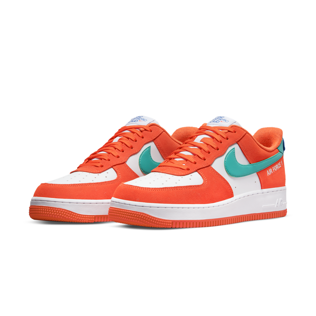Nike Air Force 1 Low '07 LV8 Athletic Club White Orange