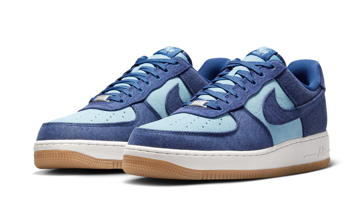 Nike Air Force 1 Low '07 LV8 Denim Navy Worn Blue