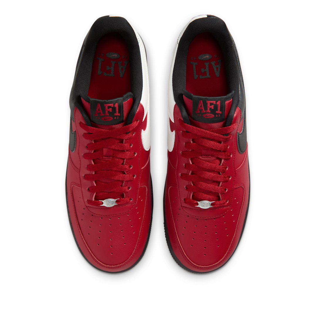 Nike Air Force 1 Low '07 LV8 Gym Red Summit White Black - Sneak