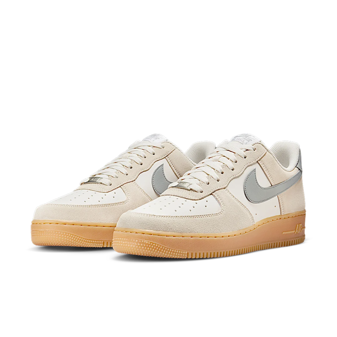 Nike Air Force 1 Low '07 LV8 Phantom Light Smoke Gum, Phantom/Gum Yellow/Summit White/Light Smoke Grey (FQ8714-002)