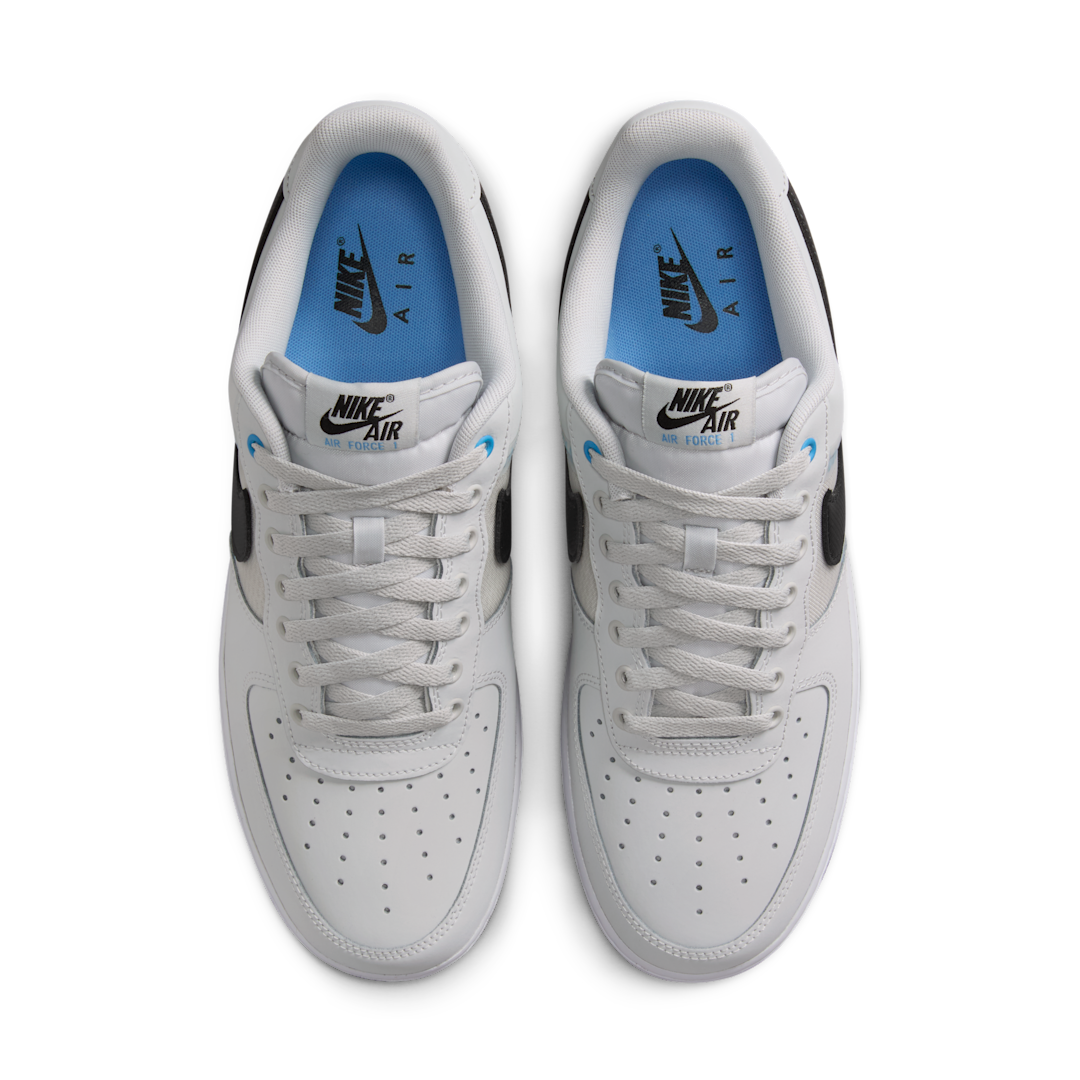 Nike Air Force 1 Low '07 LV8 SE Mesh Tape Photon Dust University Blue, Photon Dust/University Blue/White/Black (IH4462-001)