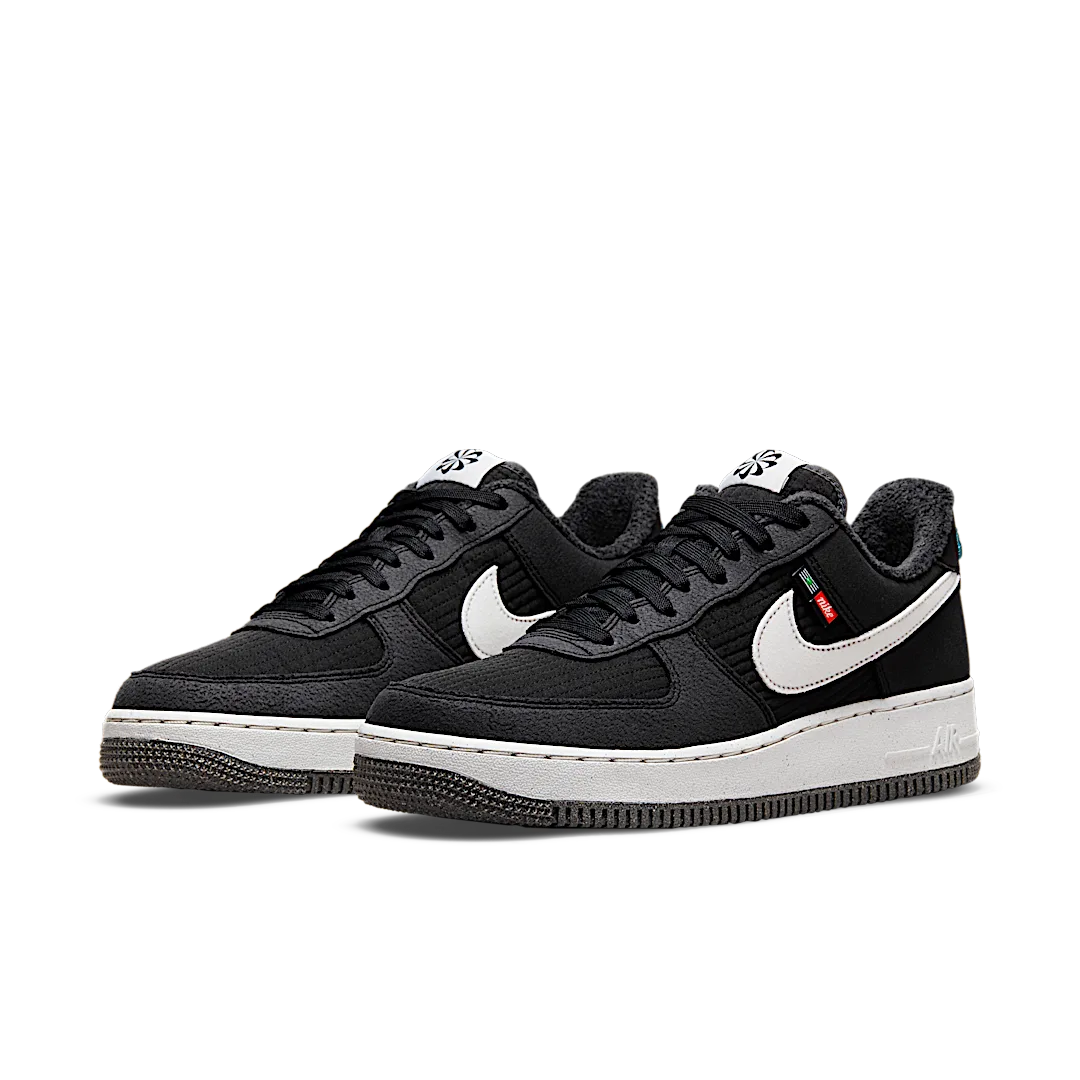 Nike Air Force 1 Low '07 LV8 Toasty Black White, Black/White/Sail (DC8871-001)