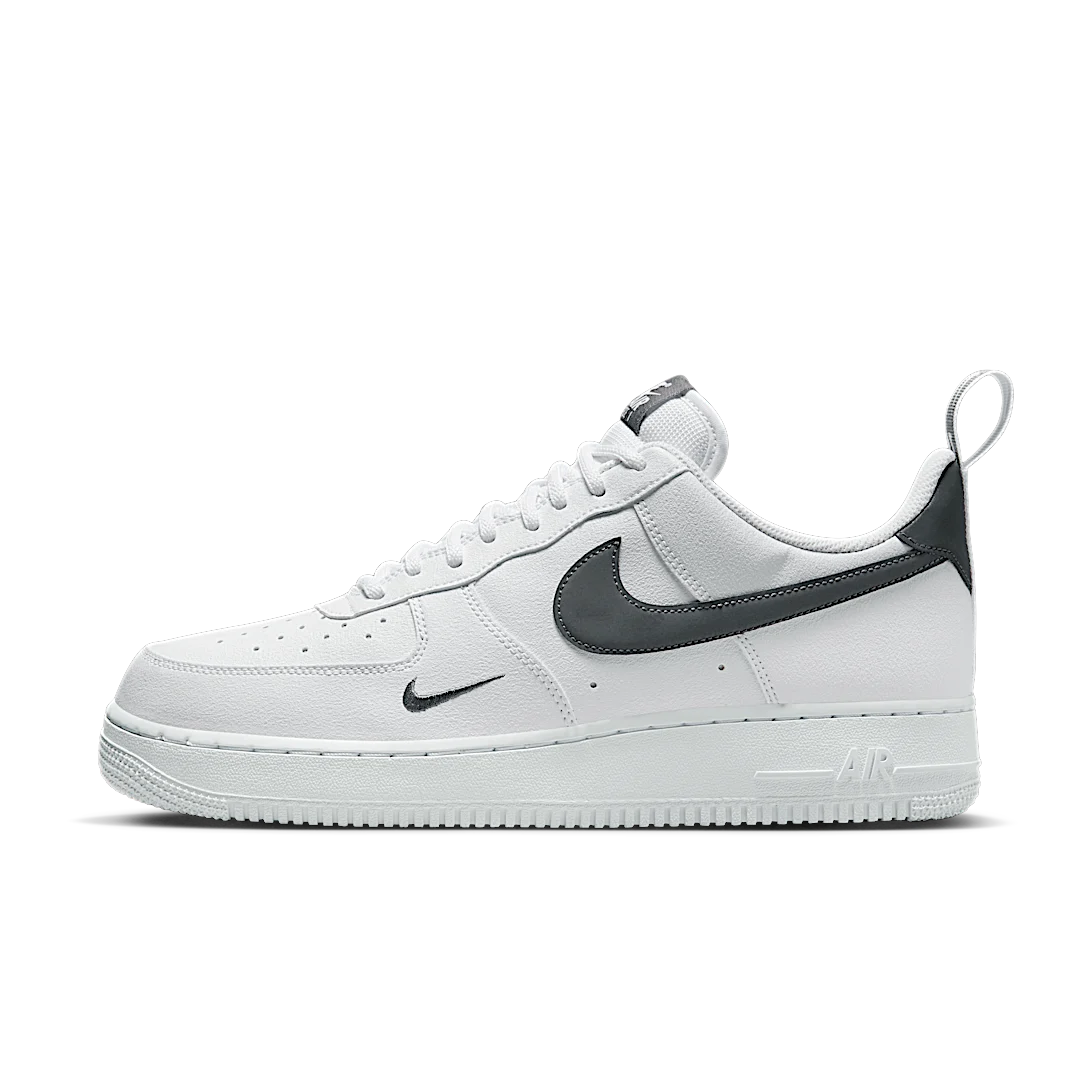 Nike Air Force 1 Low '07 LV8 White Metallic Dark Grey, White/Metallic Dark Grey (DX8967-100)
