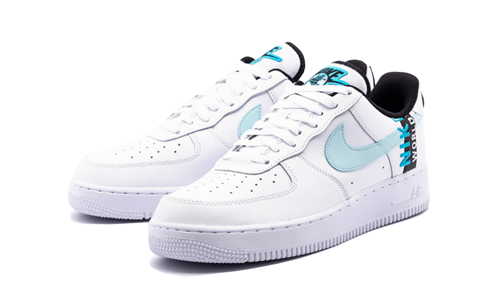 Nike Air Force 1 Low '07 LV8 Worldwide Pack White Blue Fury