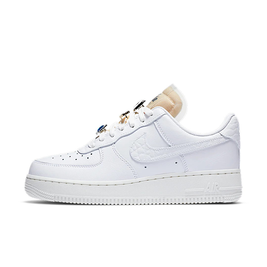 Nike Air Force 1 Low '07 LX Bling, White/White-Summit White-White Onyx (CZ8101-100)