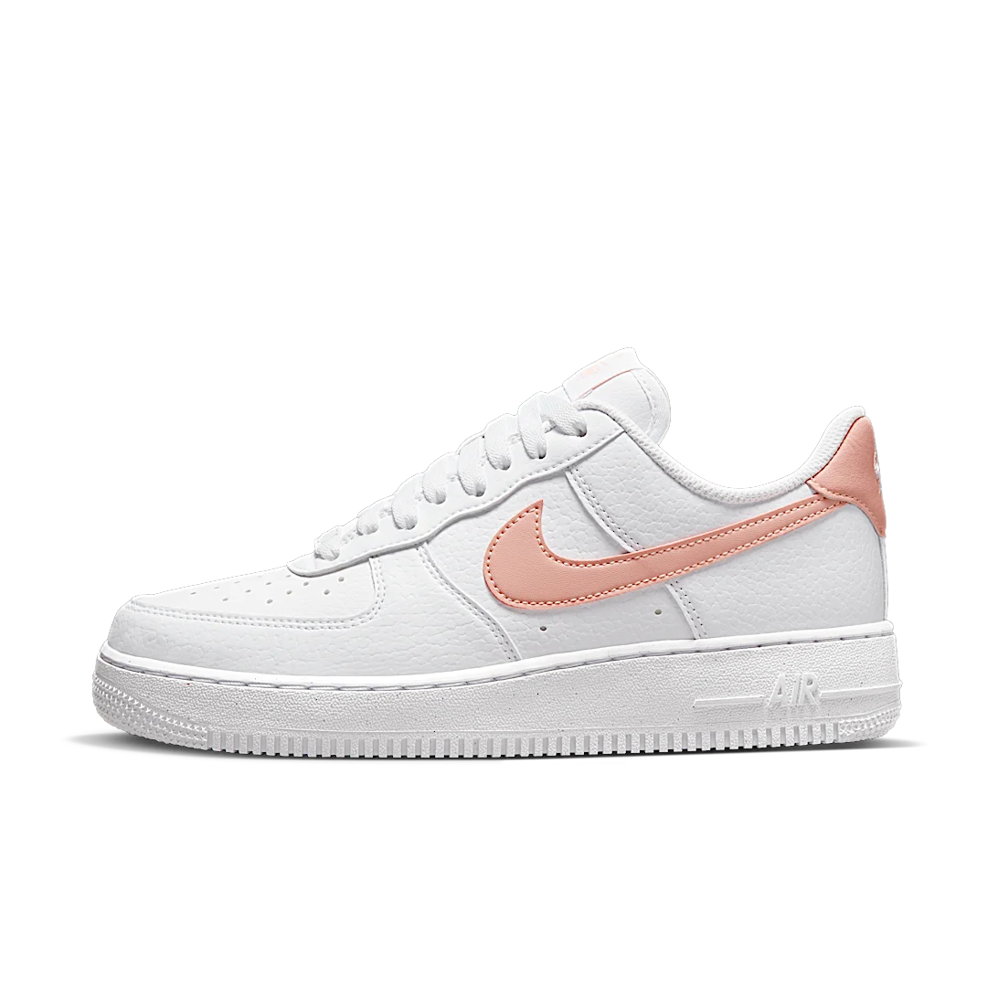 Nike Air Force 1 Low '07 Next Nature Fossil Rose, White/White/Arctic Orange (DN1430-106)