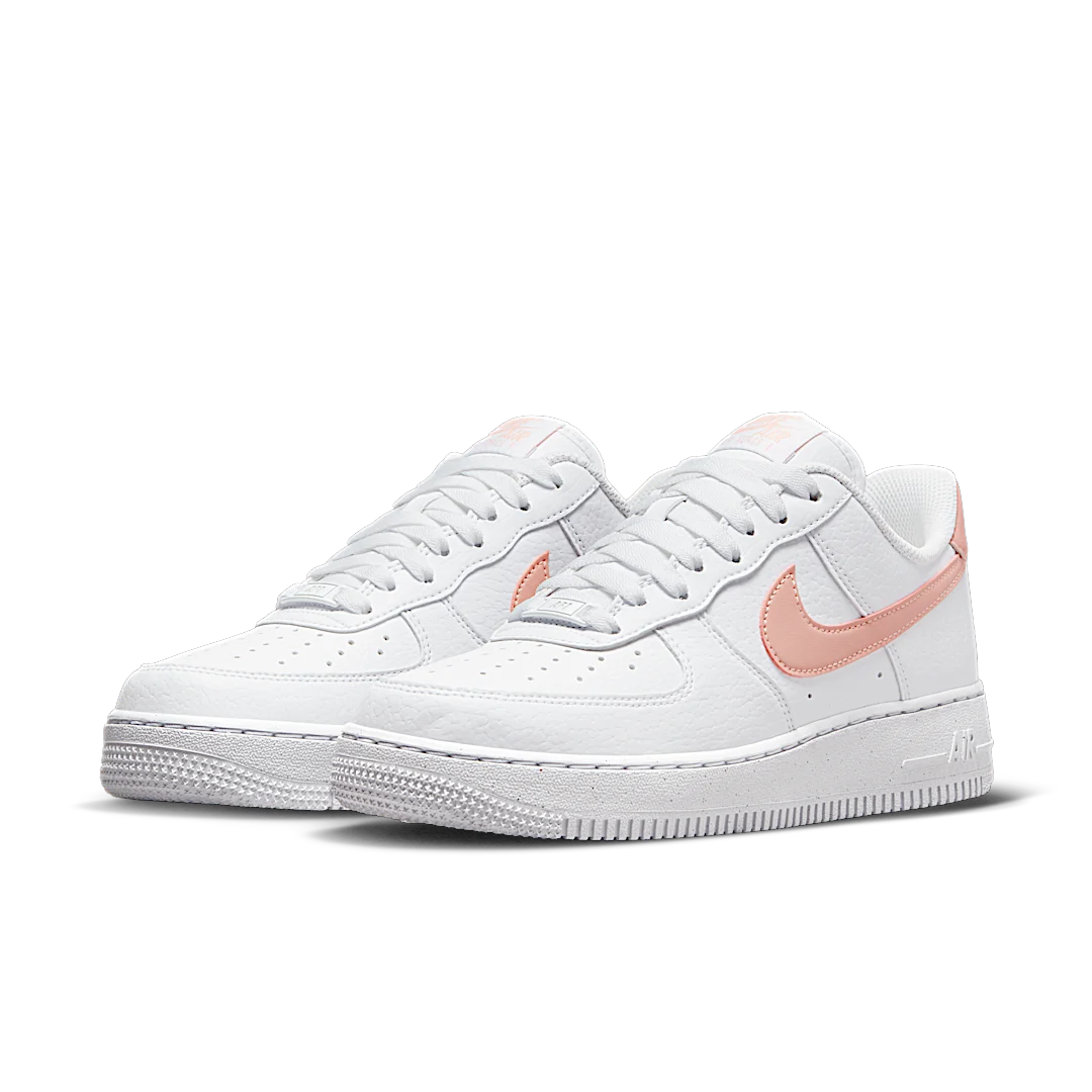 Nike Air Force 1 Low '07 Next Nature Fossil Rose, White/White/Arctic Orange (DN1430-106)