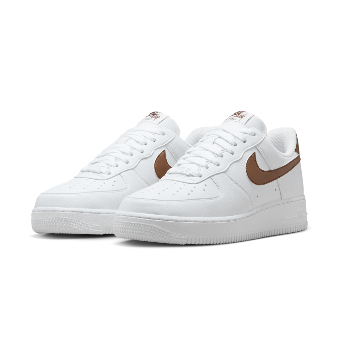 Nike Air Force 1 Low '07 Next Nature White Fauna Brown, White/Fauna Brown (DC9486-115)